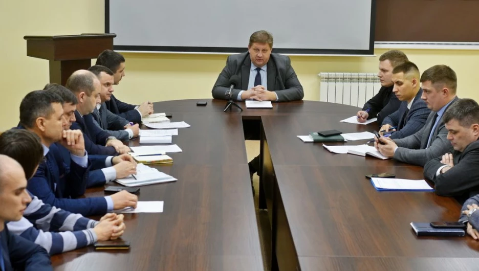 Совещание по вопросам бесперебойной работы систем жизнеобеспечения города в период аномальных морозов.