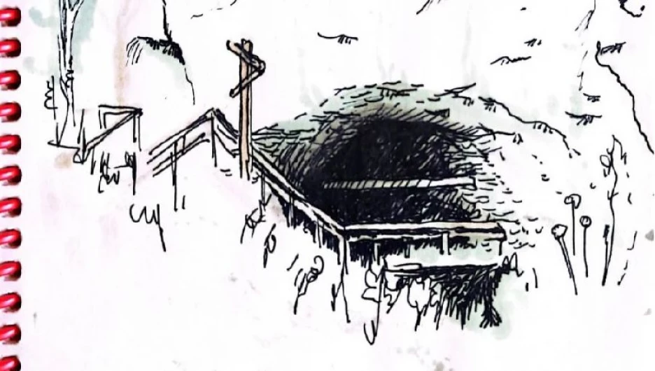 Эскизы художницы Марии Кривцовой к пьесе.