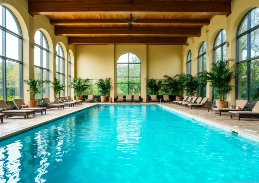 Бассейн. Плавание. Отдых.