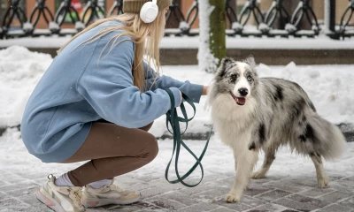 Какие опасности подстерегают  собак в холодное время года