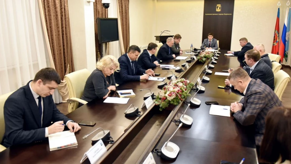 Совещание по устранению последствий аварийной ситуации в пригородных поселках Барнаула.