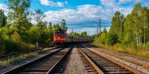 Железная дорога.