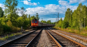 Железная дорога.