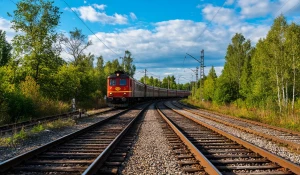 Железная дорога.