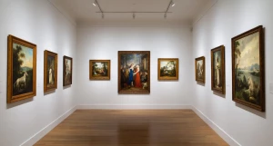 Картина. Выставка. Галерея.