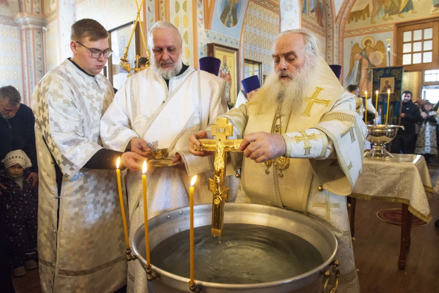 Крещение Господне в Барнауле. 2026 год.