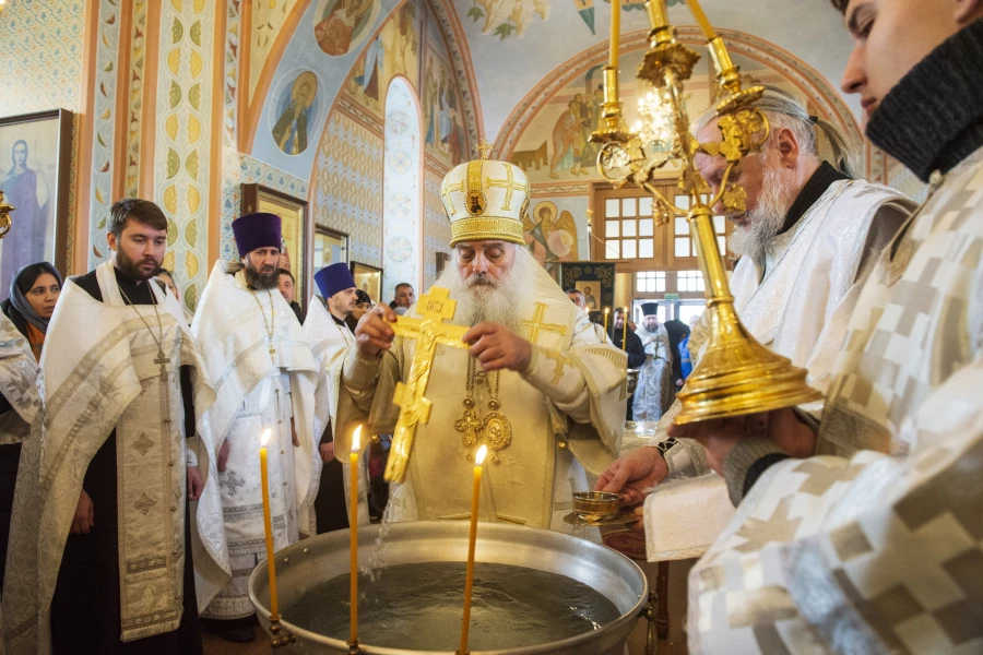 Крещение Господне в Барнауле. 2026 год.