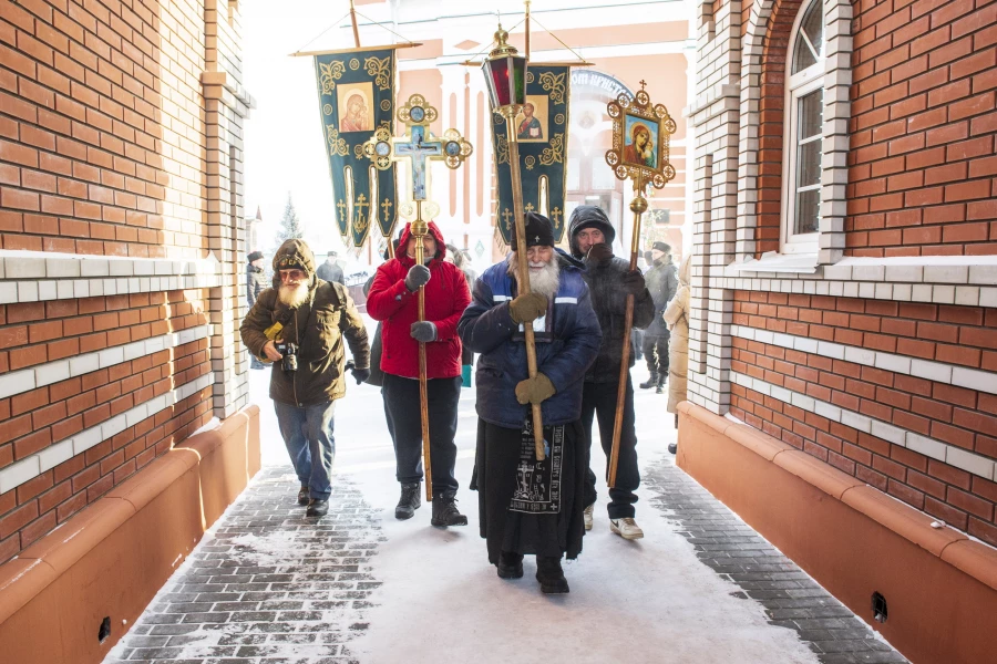 Крещение Господне в Барнауле. 2026 год.