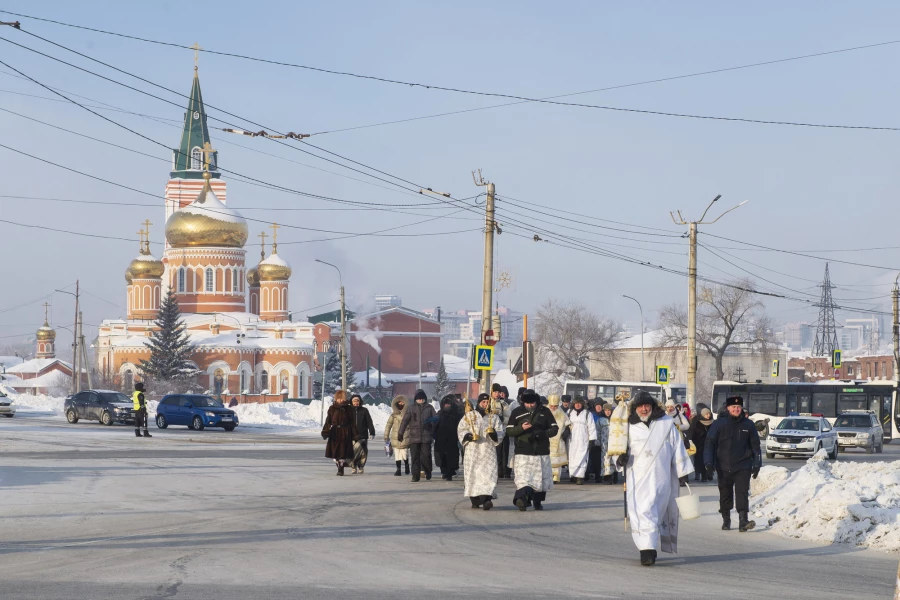 Крещение Господне в Барнауле. 2026 год.