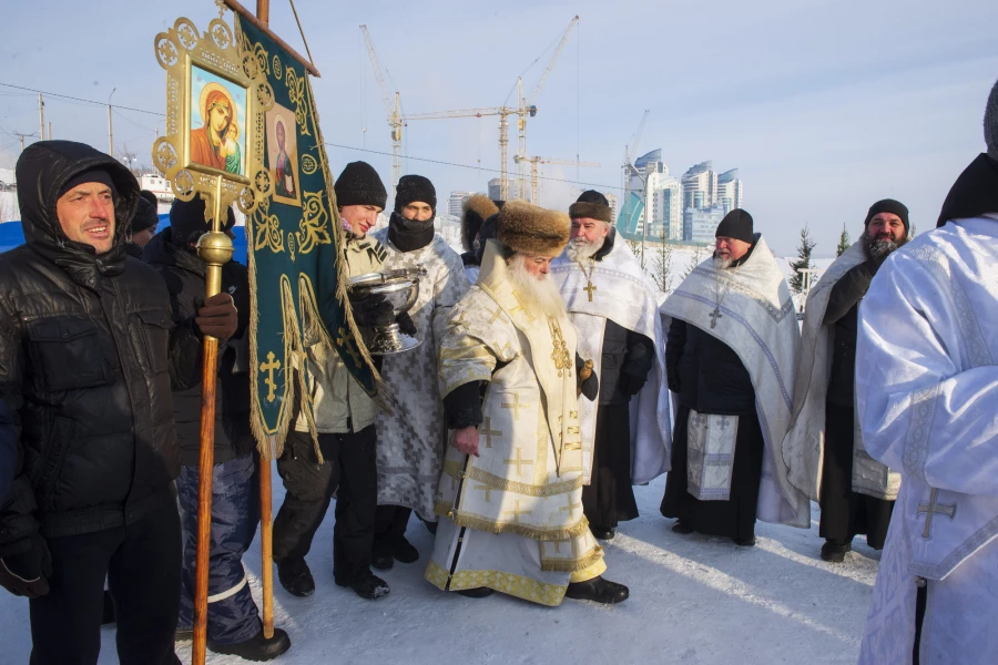 Крещение Господне в Барнауле. 2026 год.