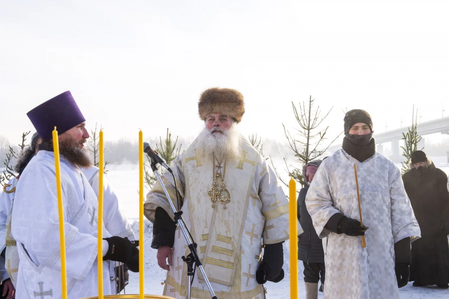 Крещение Господне в Барнауле. 2026 год.