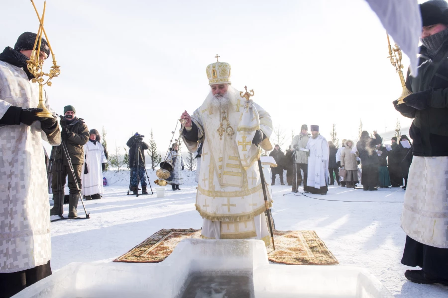 Крещение Господне в Барнауле. 2026 год.