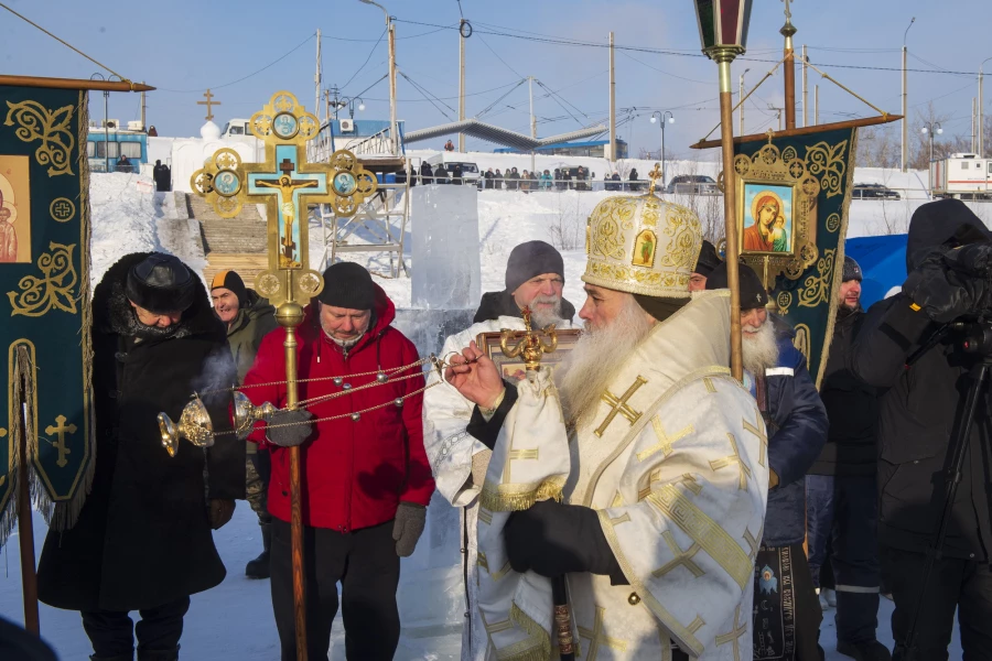 Крещение Господне в Барнауле. 2026 год.
