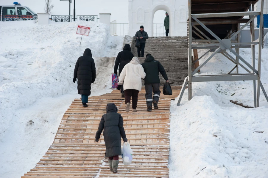 Крещение Господне в Барнауле. 2026 год. 