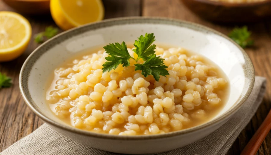 Перловая каша. Каша. Еда.