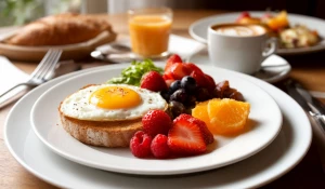 Завтрак. Еда. 