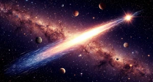 Комета. Космос.