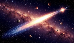 Комета. Космос.