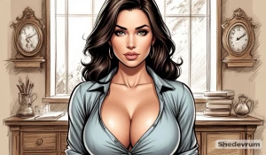 Женская грудь.