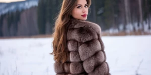 Девушка. Мода. Зима.