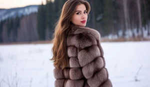 Девушка. Мода. Зима.