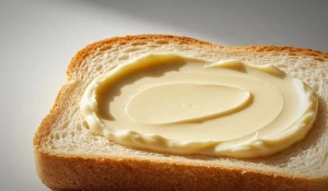 Сливочное масло. Продукты питания. Хлеб. Пища.