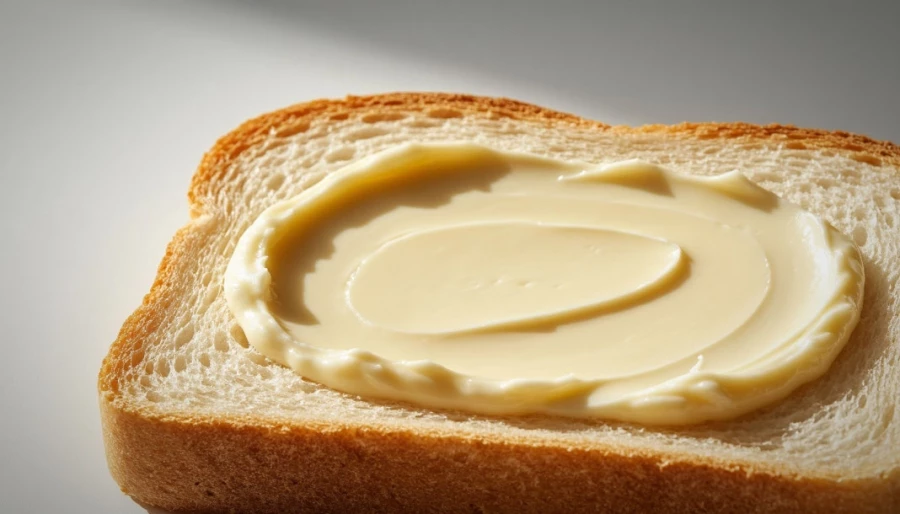 Сливочное масло. Продукты питания. Хлеб. Пища.