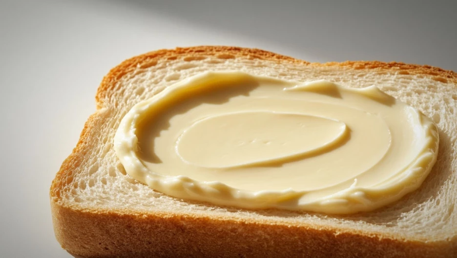 Сливочное масло. Продукты питания. Хлеб. Пища.