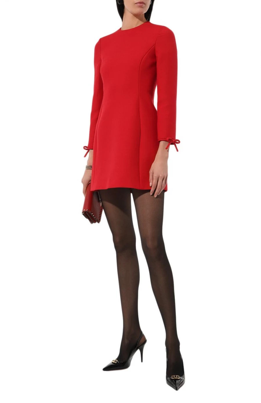 Платье из шерсти и шелка, 316 500 рублей.