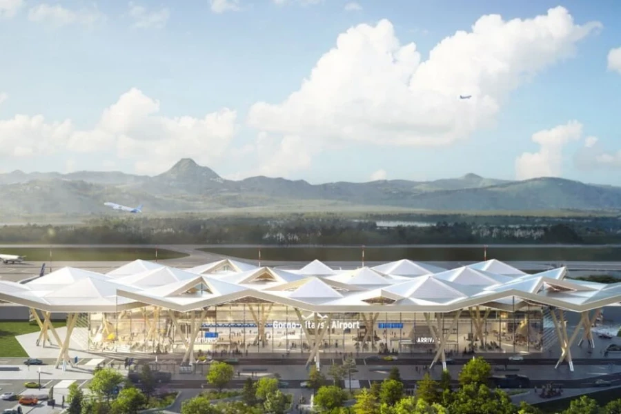 Проект аэровокзального комплекса.