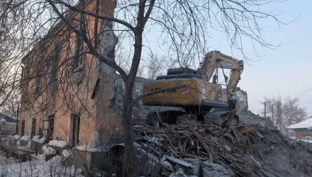 Снос аварийного дома