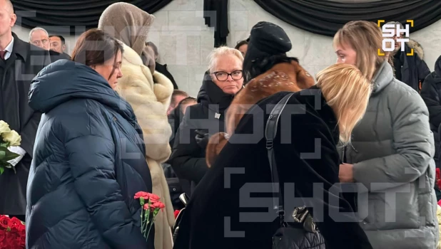 Прощание с Александром Олейниковым.