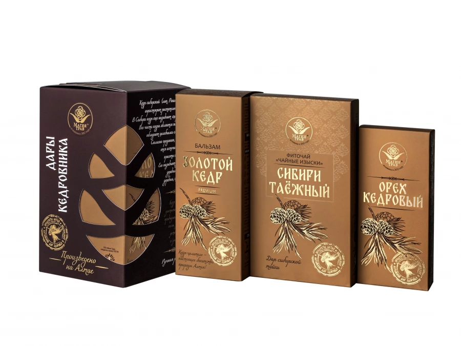 Подарочные наборы «Магия Трав» к предстоящим праздникам.