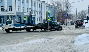 ДТП на пересечении проспекта Социалистического и улицы Анатолия.