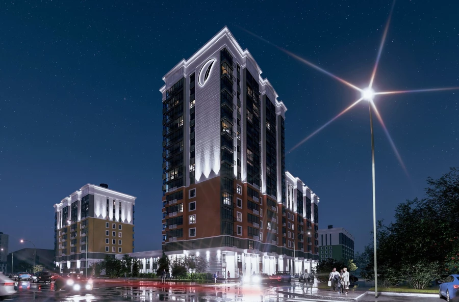 Визуализация дома на ул. Пушкина.