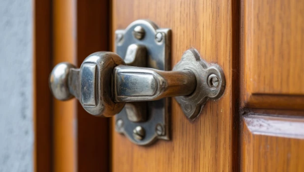 Замок. Закрытие.