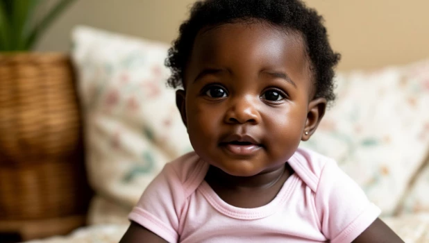 Чернокожий младенец.