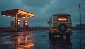 Заправка. Бензин.