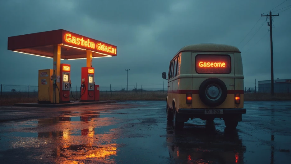 Заправка. Бензин.