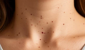 Родинки. Девушка