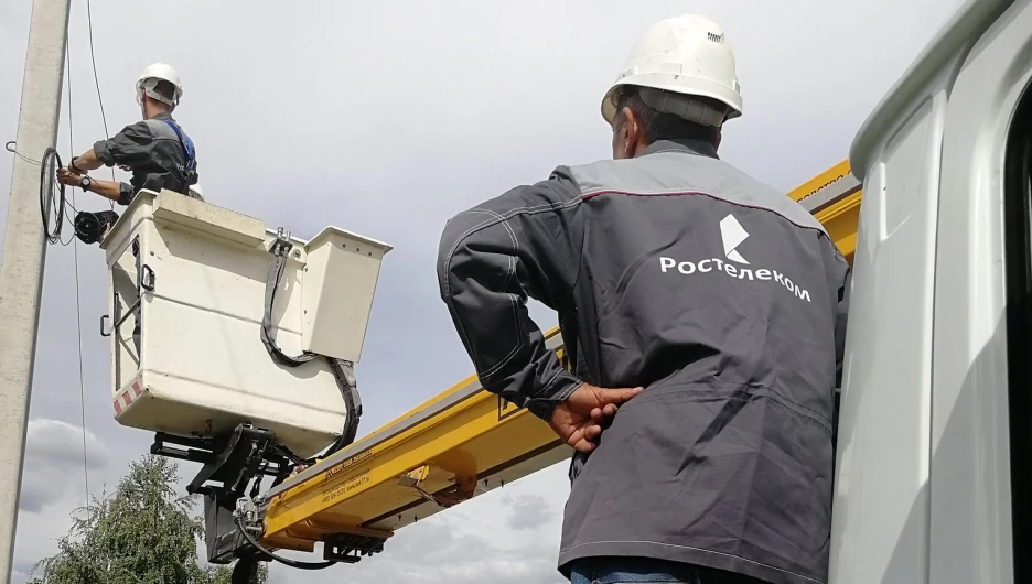 В Алтайском крае к оптической сети «Ростелекома» подключилось 30 тысяч домовладений.