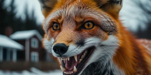 Лиса, бешенство, дикая лиса