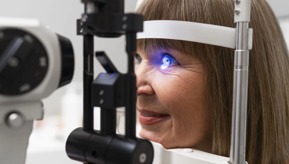 Диагностика зрения. Прием у офтальмолога.
