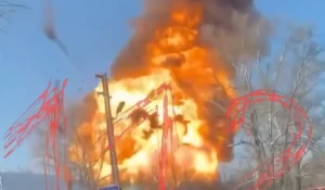 В Тамбовской области загорелись пять железнодорожных цистерн