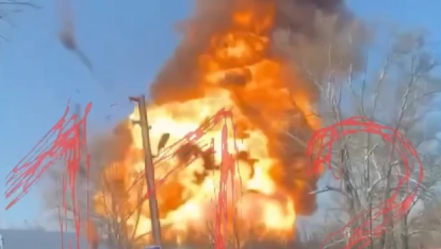 В Тамбовской области загорелись пять железнодорожных цистерн