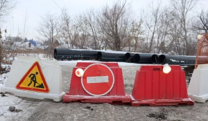 Промежуточный этап модернизации канализационного коллектора № 15.