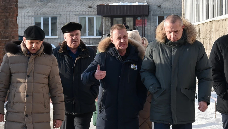 Выездное совещание Администрации города Барнаула.