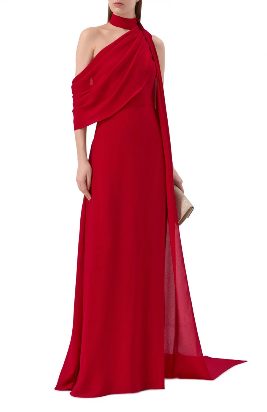 Шелковое красное платье, 622 000 рублей.