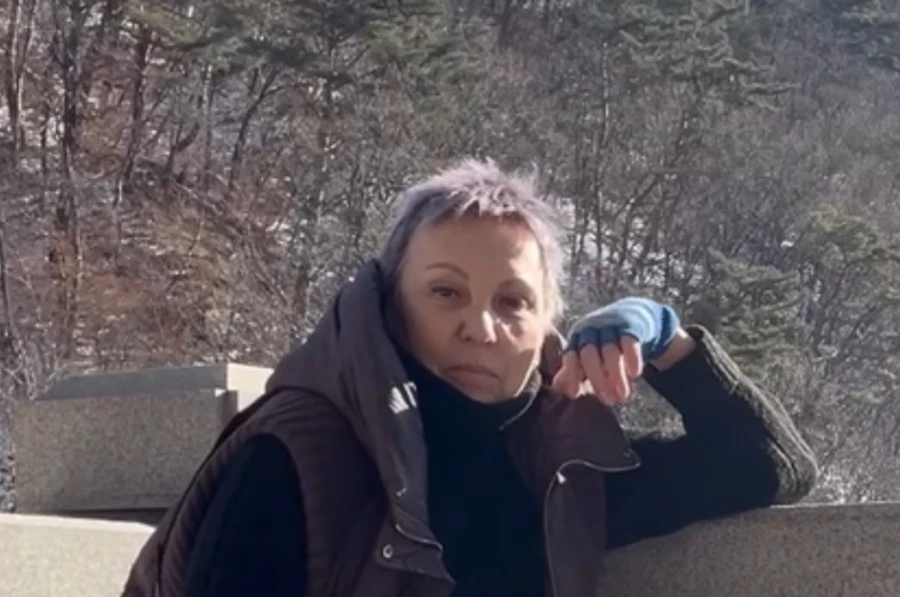 Ирина Голгофская в Северной Корее.