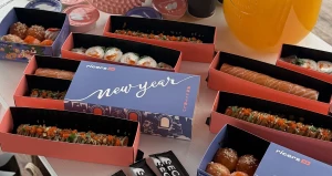 Роллы онлайн-гастромаркета Secret Kitchen.